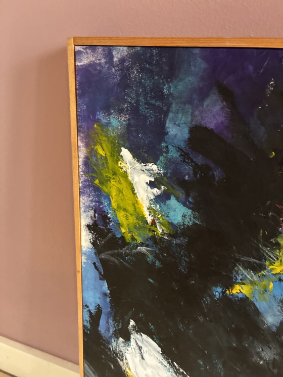 Image 1 of Peinture à l'huile « veau »