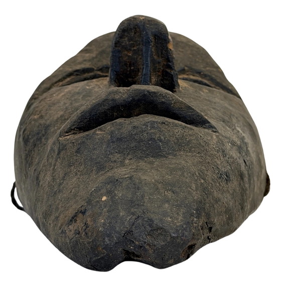 Máscara de chamán nepalí antigua con cara larga – Middle Hills – c. 1900–1930 – Esculturas, Wood (photo 5 of 6)