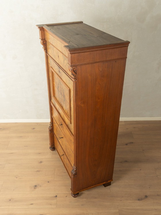 Image 1 of Gründerzeit secretaire, jaren 1880, vintage