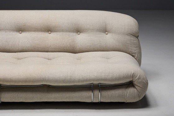 Image 1 of Soriana Sofa by Afra & Tobia Scarpa for Cassina, Italy, 1970s