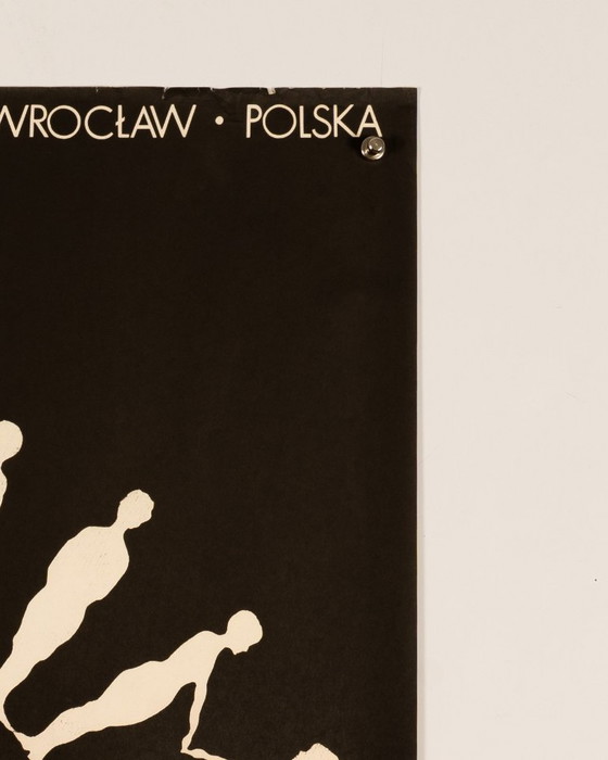 Pantomima – 1972 – Cartel de teatro original de época de Terechowicz – Escuela de carteles polaca – 98x67 cm (photo 8 of 8)