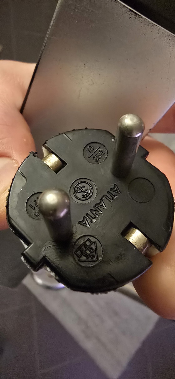 Image 1 of Space Age floor lamp Koch & Lowy Design classic Tulip chrome