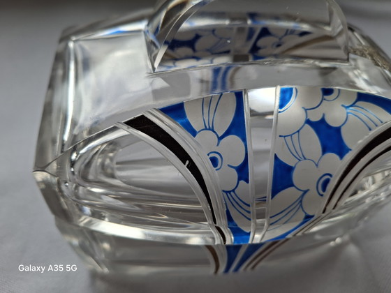 Image 1 of Art Déco Frisiertisch-Set 3-tlg. • Böhmen / Karl Palda Stil • ca. 1930