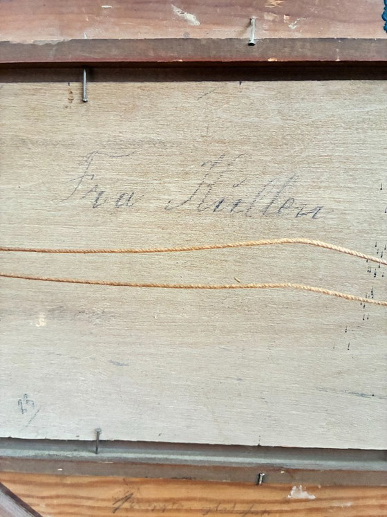 Antique Signed Sailing Ship Seascape Oil Painting – Paintings & Drawings, Wood (photo 24 of 26)