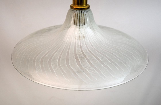 Image 1 of Lampada a sospensione in vetro di Murano della metà del secolo scorso, anni '70