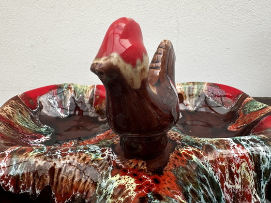 Image 1 of Serviteur à hors-d’œuvres céramique vintage Vallauris 