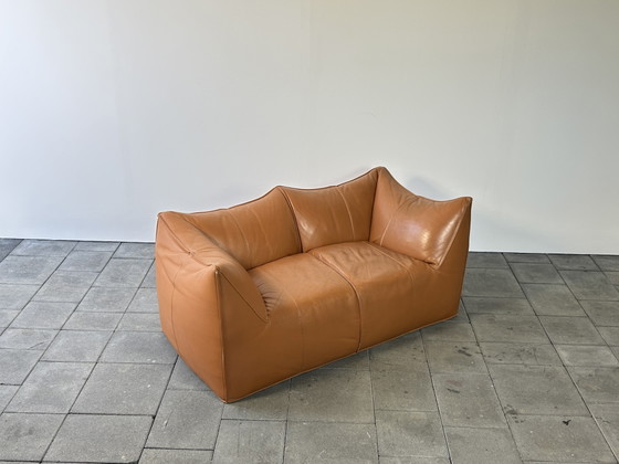 Sofá de cuero Le Bambole diseñado por Mario Bellini para B&B Italia – Sofás de 2 plazas, Leather, Plastic (photo 2 of 15)