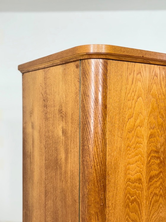 Image 1 of Beautiful vintage wardrobe, linen cupboard, wooden cabinet