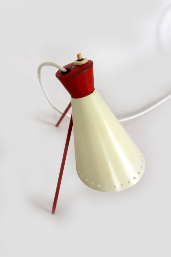 Image 1 of Tischlampe, die Josef Hurka für Napako zugeschrieben wird, 1960er Jahre