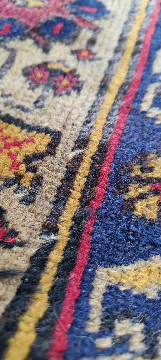 Image 1 of Alfombra antigua de Anatolia, turca, anudada a mano.