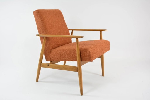 FOX fauteuil in terracotta bouclé