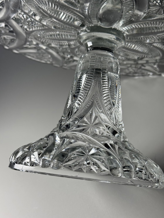 Image 1 of Val Saint Lambert - Alzata per torte - "LUCRÉCE" - 1913