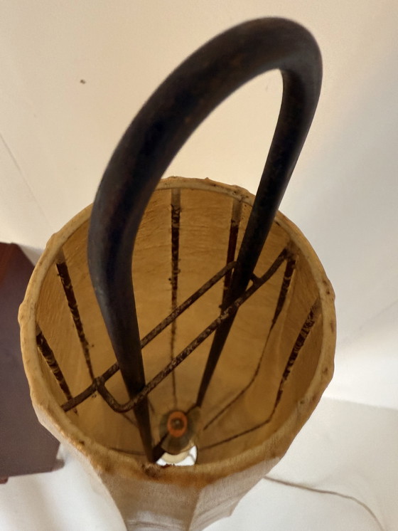 Image 1 of Vintage cocoon floor lamp 'Lugano', H. Klingele, Artimeta '60