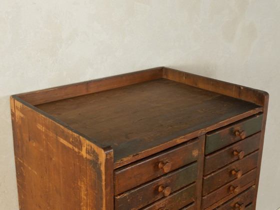Armoire de classement/graphique des années 1950 – Meubles de rangement pour bureau, Wood (photo 13 of 13)