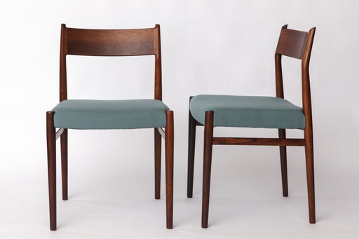 Pair of Rosewood Dining Chairs by Arne Vodder for Sibast, 1960s – Danish Mid-Century