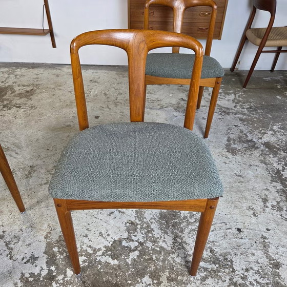 Prezzo del set, Johannes Andersen 'Juliane' Sedie Danesi Vintage – Uldum Møbelfabrik, Sedie e poltrone (photo 21 of 22)