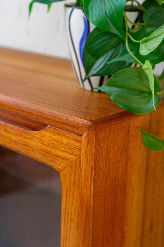Image 1 of Vetrina vintage in teak, credenza, cassettiera, design danese