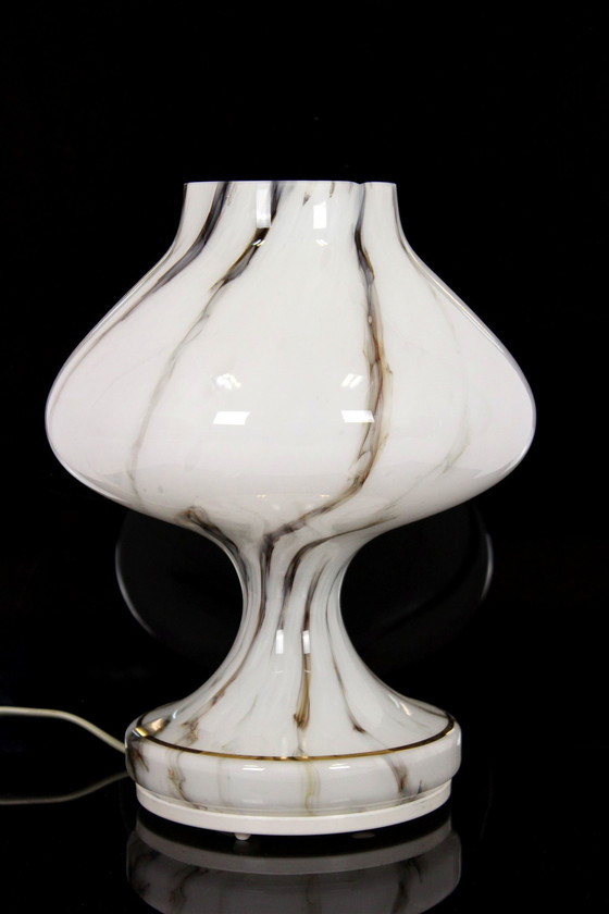 Image 1 of Opp Jihlava Glass Table Lamp By Stepan Tabery