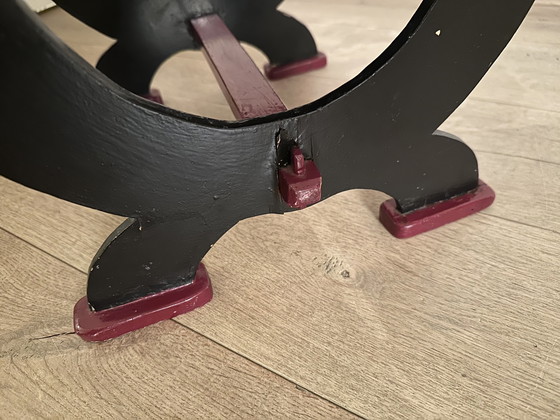 Image 1 of Chaise d'enfant vintage Art Déco en bois