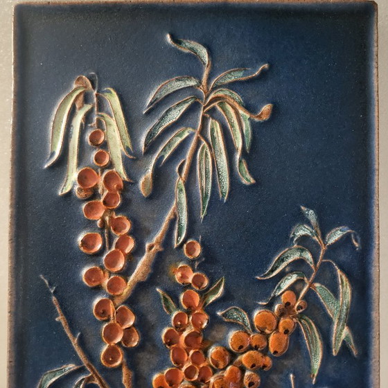 Image 1 of Majolika wandframe Karlsruhe 1960