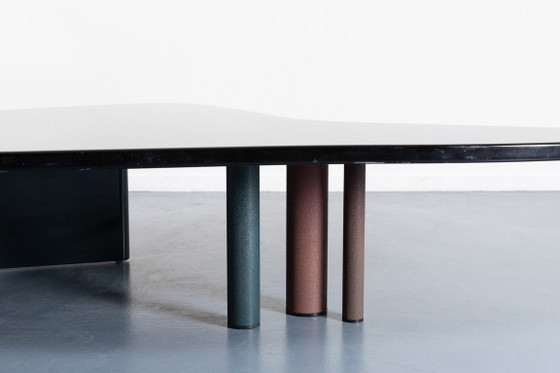 Image 1 of Postmoderne sculpturale salontafel van Maurizio Salvato voor Saporiti