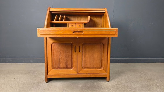 Image 1 of Sekretär aus Teakholz von Dyrlund, Dänemark, 1960er Jahre