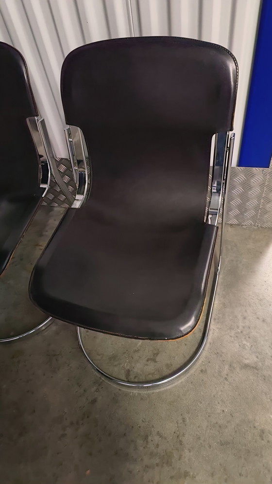 Image 1 of Chaises Willy Rizzo 