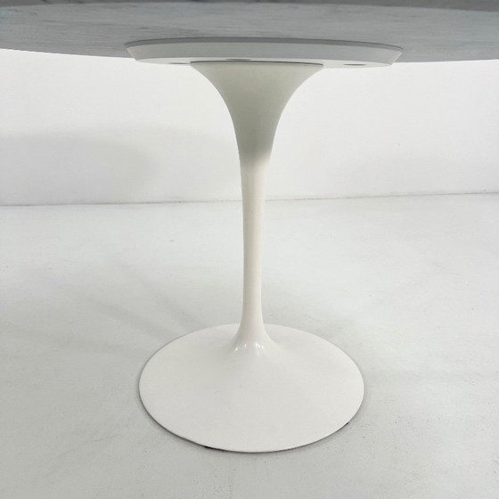 Image 1 of Marble Tulip Dining Table 120 cm by Eero Saarinen for Knoll, 1960s