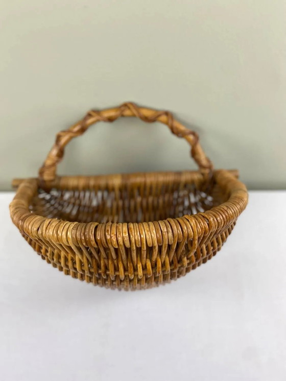Panier mural en osier – Objets déco, Wicker, Rattan (photo 11 of 13)