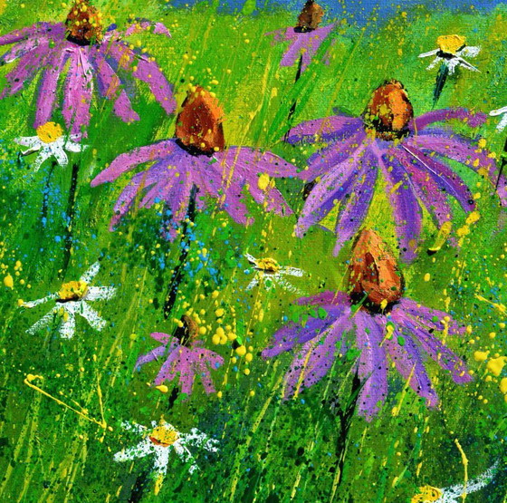 Rudbeckias 45 – P. Laurent, Art, Canvas (photo 3 of 5)