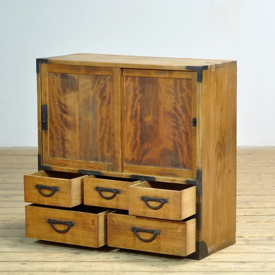 Image 1 of Commode japonaise Tansu, vers 1900
