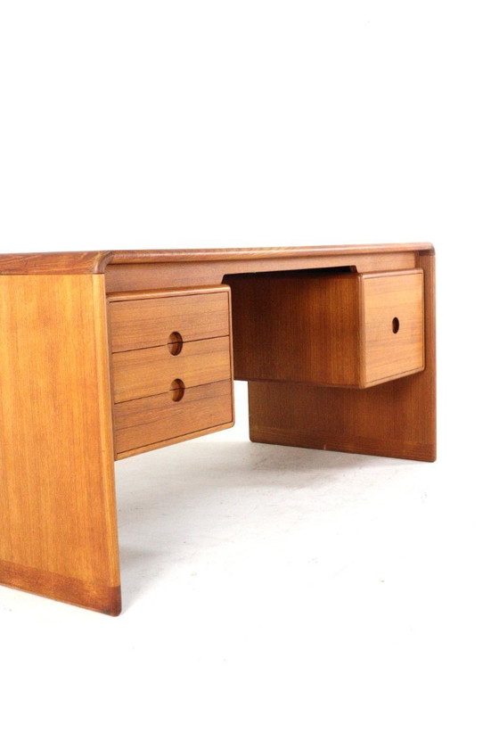 Image 1 of Kai Kristiansen per Vildbjerg scrivania vintage in teak danese