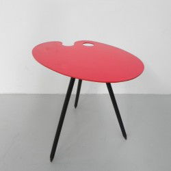 Bois Manu Painter's Palette Side Table by Lucien de Roeck - 1958