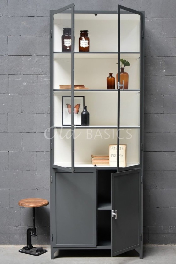 Image 1 of Armadietto per medicinali in acciaio Old Basics Demi 2