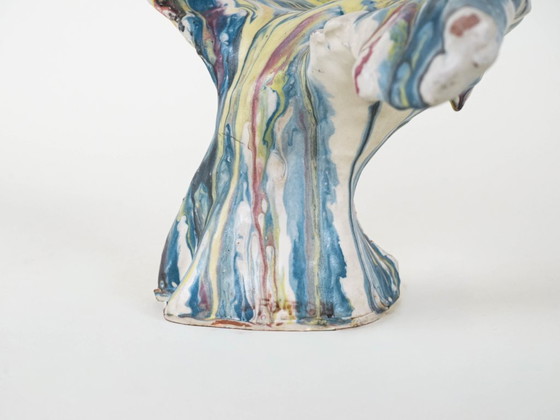 Image 1 of Sculpture d'oiseau en céramique, design italien, années 1970, fabricant : F. Ferroni