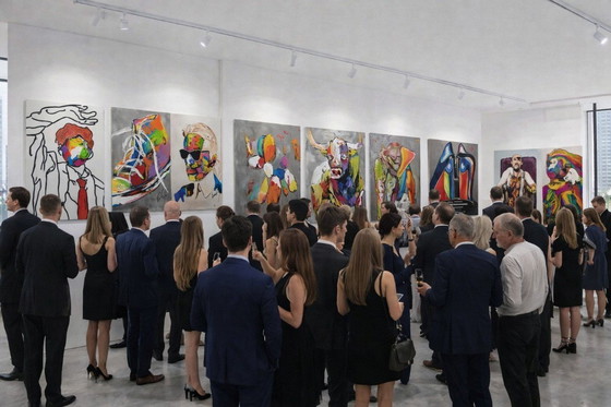 Image 1 of Henry ESCOBAR - Pop Heels - Artist's Painting