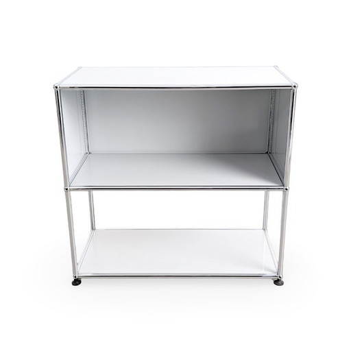 Cassettiera originale USM Haller, mobiletto/credenza bianco Fritz Haller3