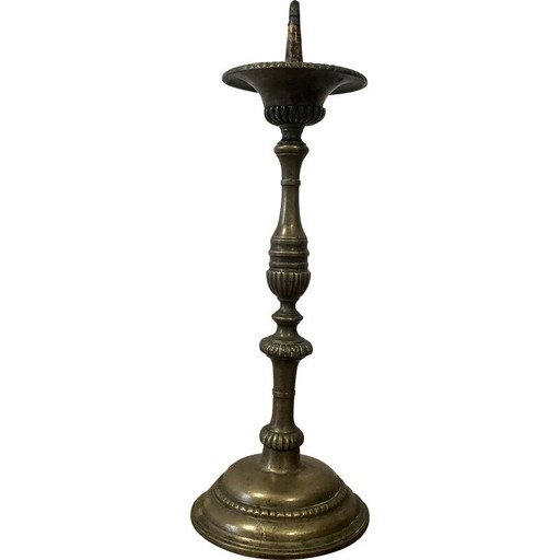 Candelabros de latón vintage