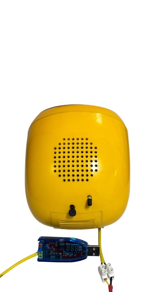 Image 1 of Radiosveglia AM Japy degli anni '70, alimentata tramite USB, modello Space Age