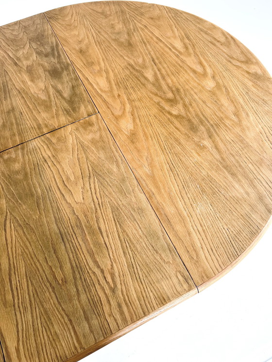 Image 1 of Vintage Extendable Oak Dining Table '60s