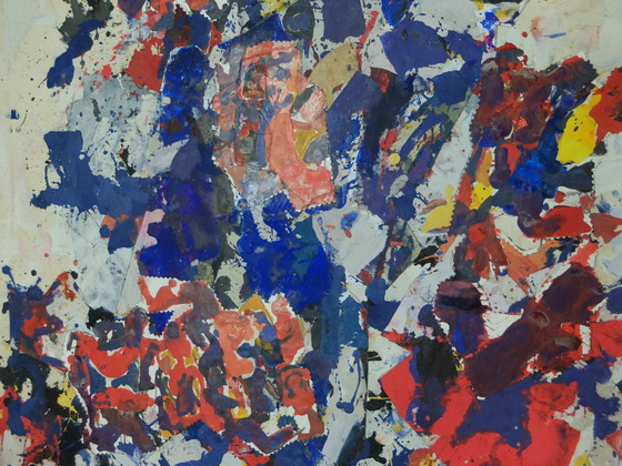 Image 1 of Valter Gibson, Signé Et Daté 92, Technique Mixte