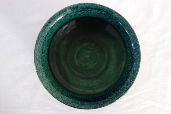 Image 1 of Vintage Visby geglazuurd aardewerk pot, Zweden