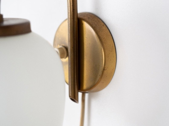 Image 1 of Lampada da parete vintage danese Kina, molto rara, di Bent Karlby, Lyfa, anni '40