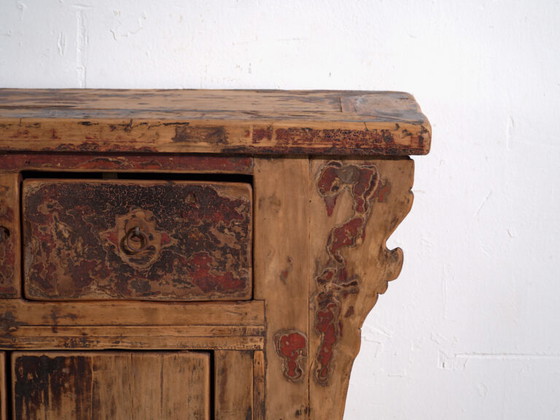 Credenza antica in legno di pino – Cina, circa 1930 – Credenze, Iron (photo 32 of 40)