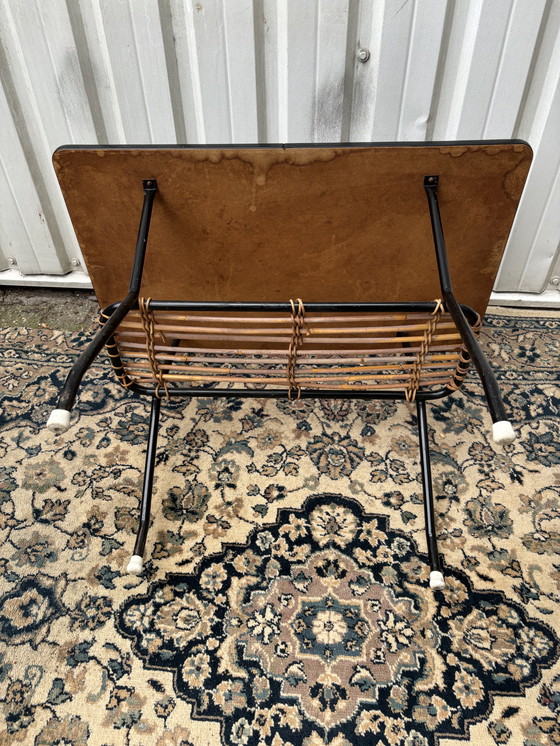 Image 1 of Vintage palissander mid-century jaren 60 koffie tafel