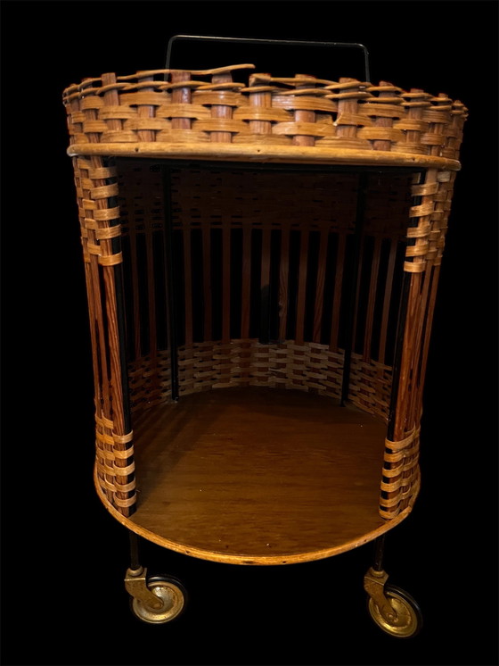 Image 1 of Vintage serving trolley / trolley / bar cart 