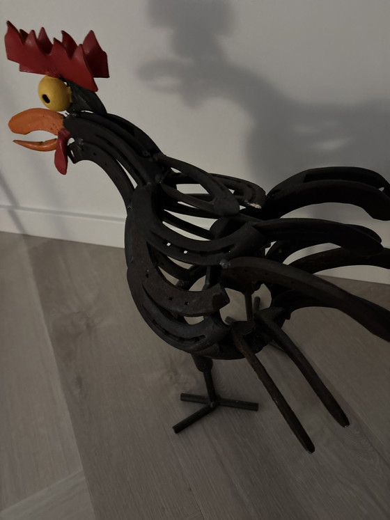 Art Object Rooster Jörg Ridderbusch – Decorative Objects, Metal (photo 9 of 11)