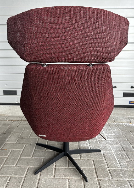 Image 1 of Topform Design Armchair With Hocker