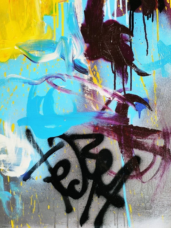 Image 1 of Tadas ZAICIKAS - Cosmic World_Light #22 - Tela d'artista