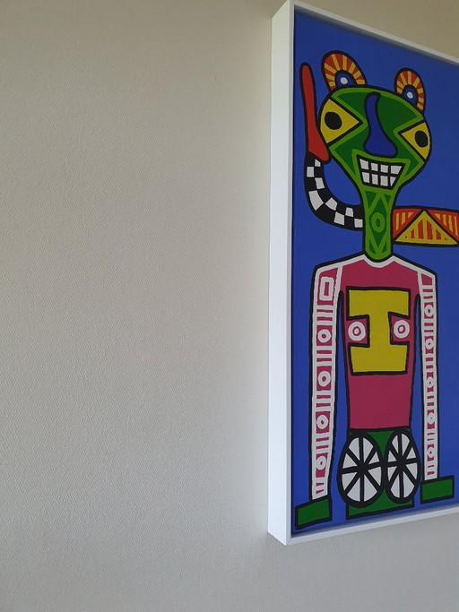 Schilderij van Ton Pret prachtige kleuren